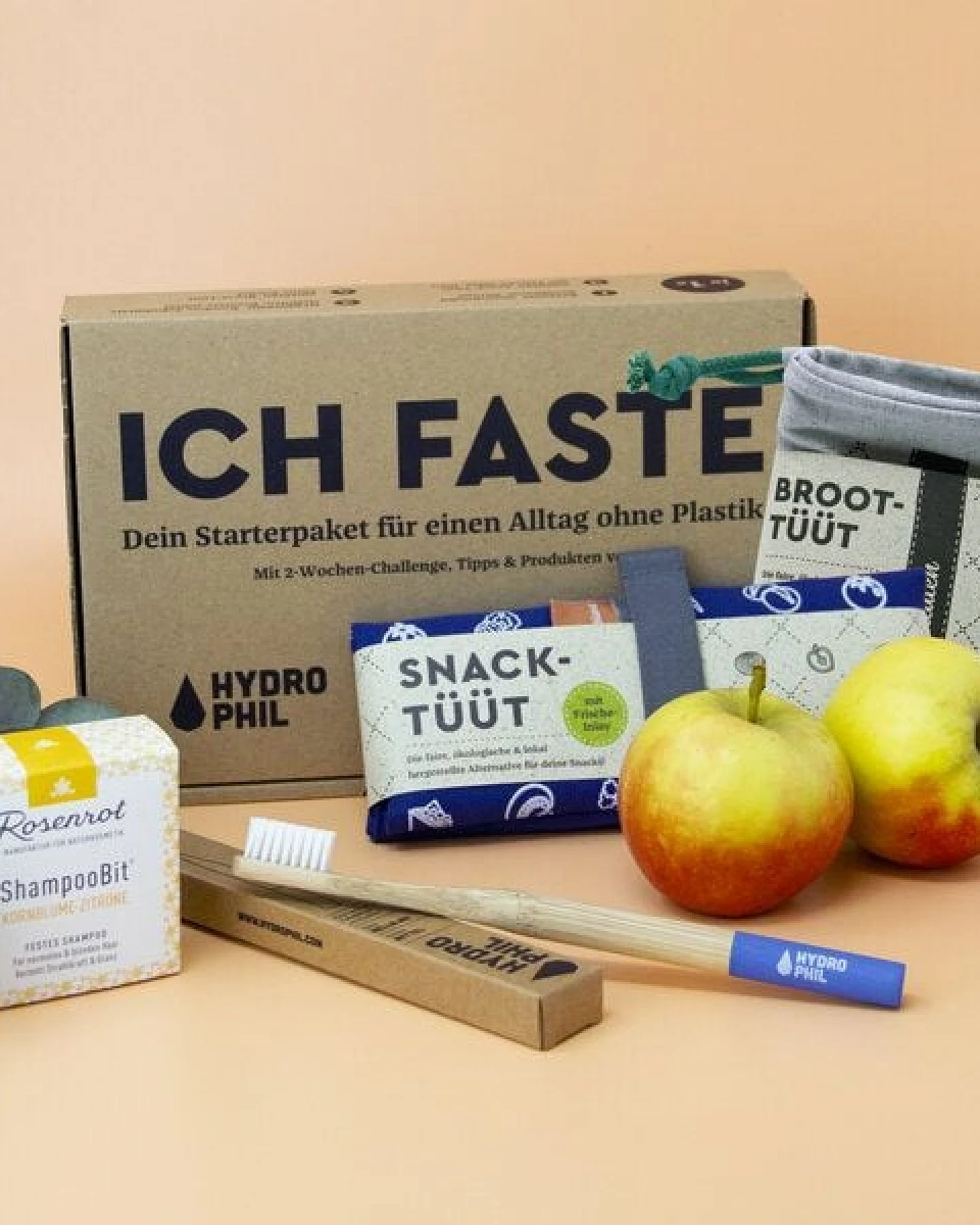 umtüten Plastikfasten Box / Starterpaket / nachhaltige Geschenkbox – Ansicht 2