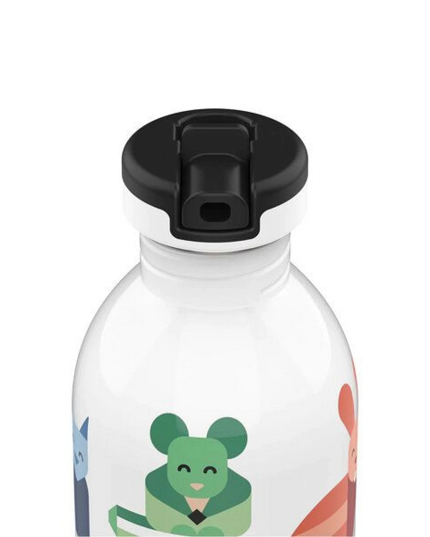 24bottles 0,5l Kids Edelstahl Trinkflasche mit Sportverschluss – Ansicht 2