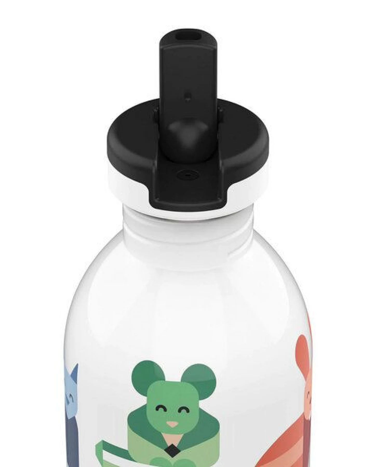 24bottles 0,5l Kids Edelstahl Trinkflasche mit Sportverschluss – Ansicht 3