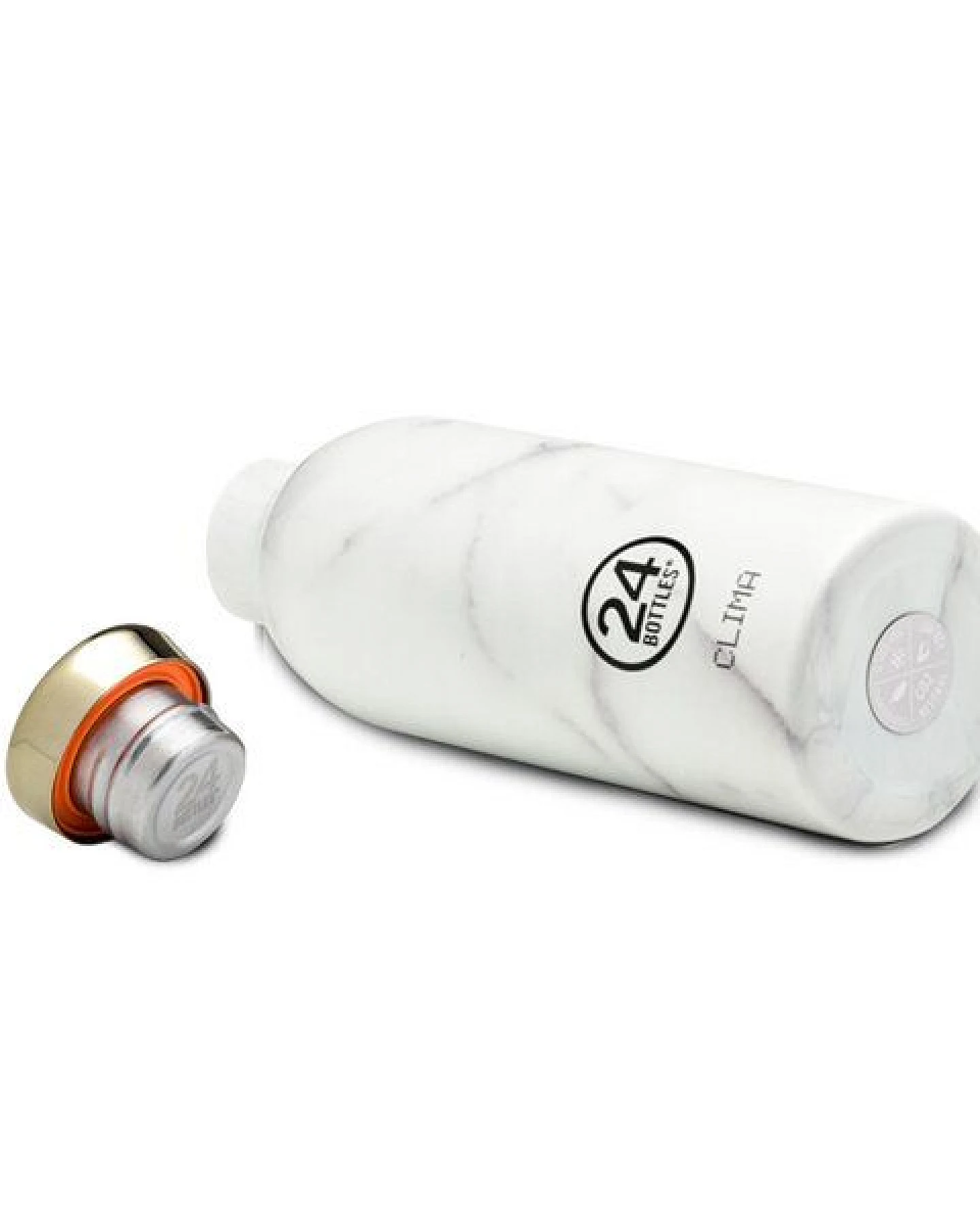 24bottles 0,5l Thermosflasche - verschiedene Marmordesigns – Ansicht 3