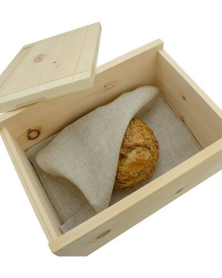 4betterdays Brotkasten aus Zirbenholz