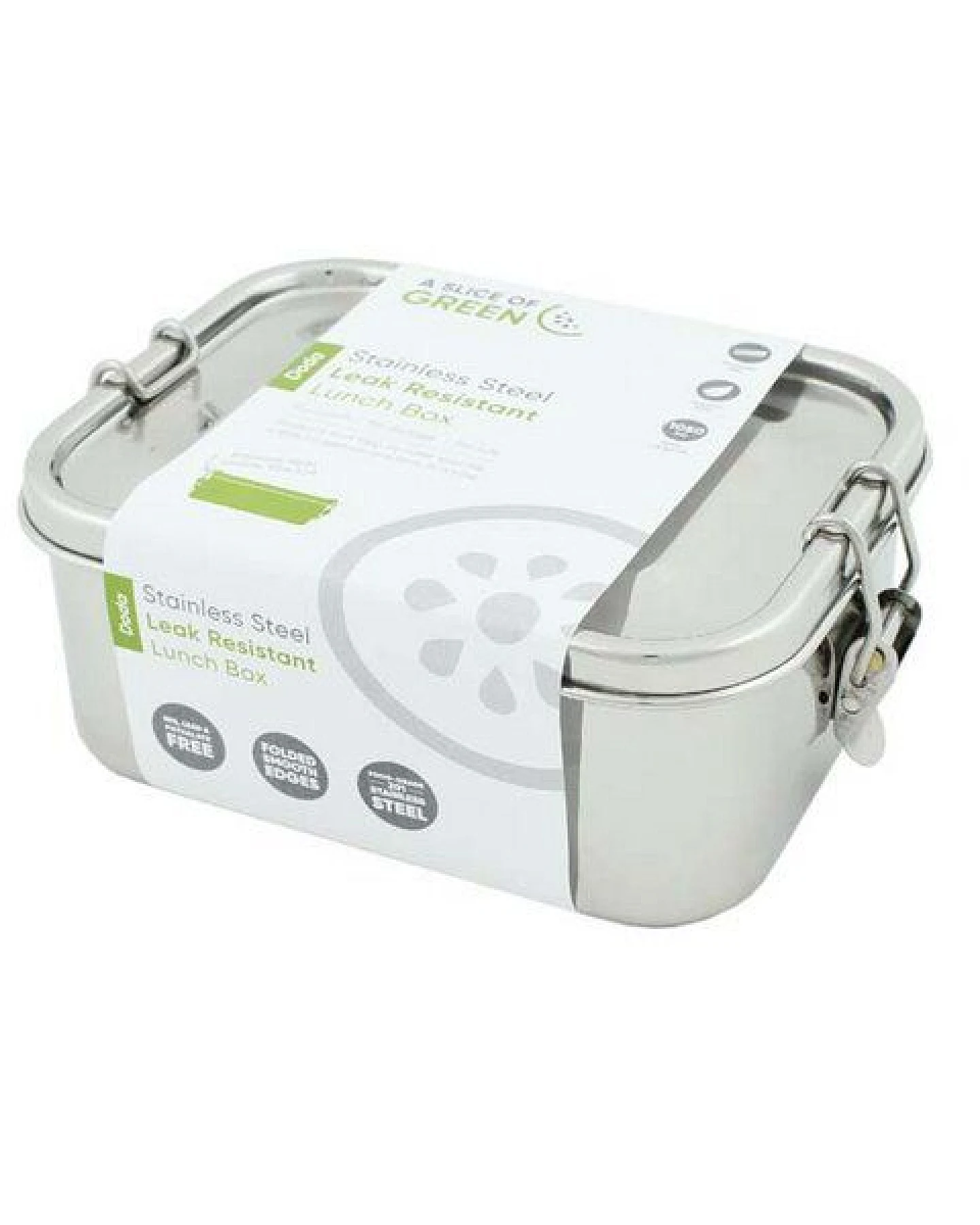 A Slice of Green Tiefe auslaufsichere Edelstahl Luchbox – Ansicht 3