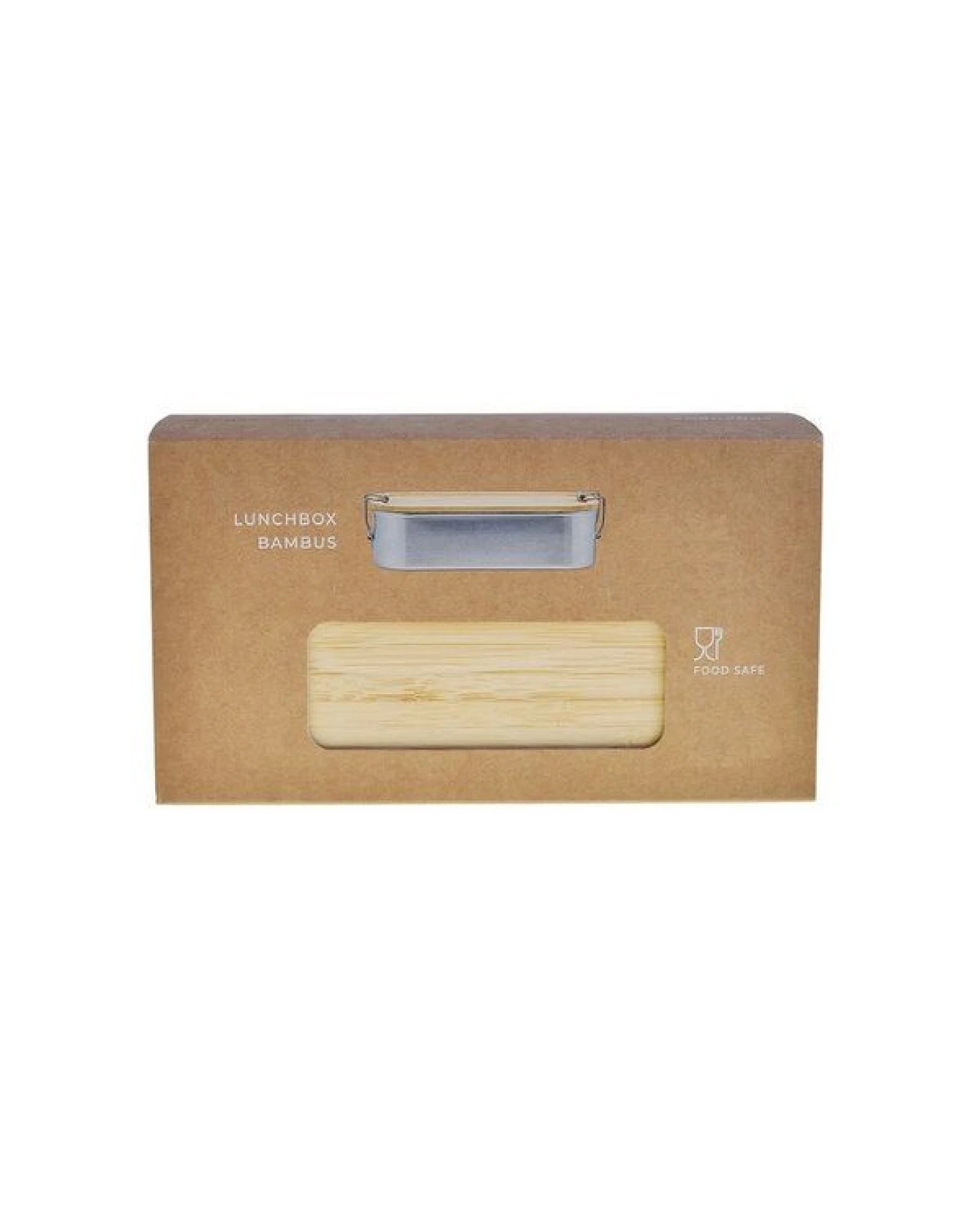 Cameleon Pack Lunchbox mit Deckel aus Bambus Holz – Ansicht 2