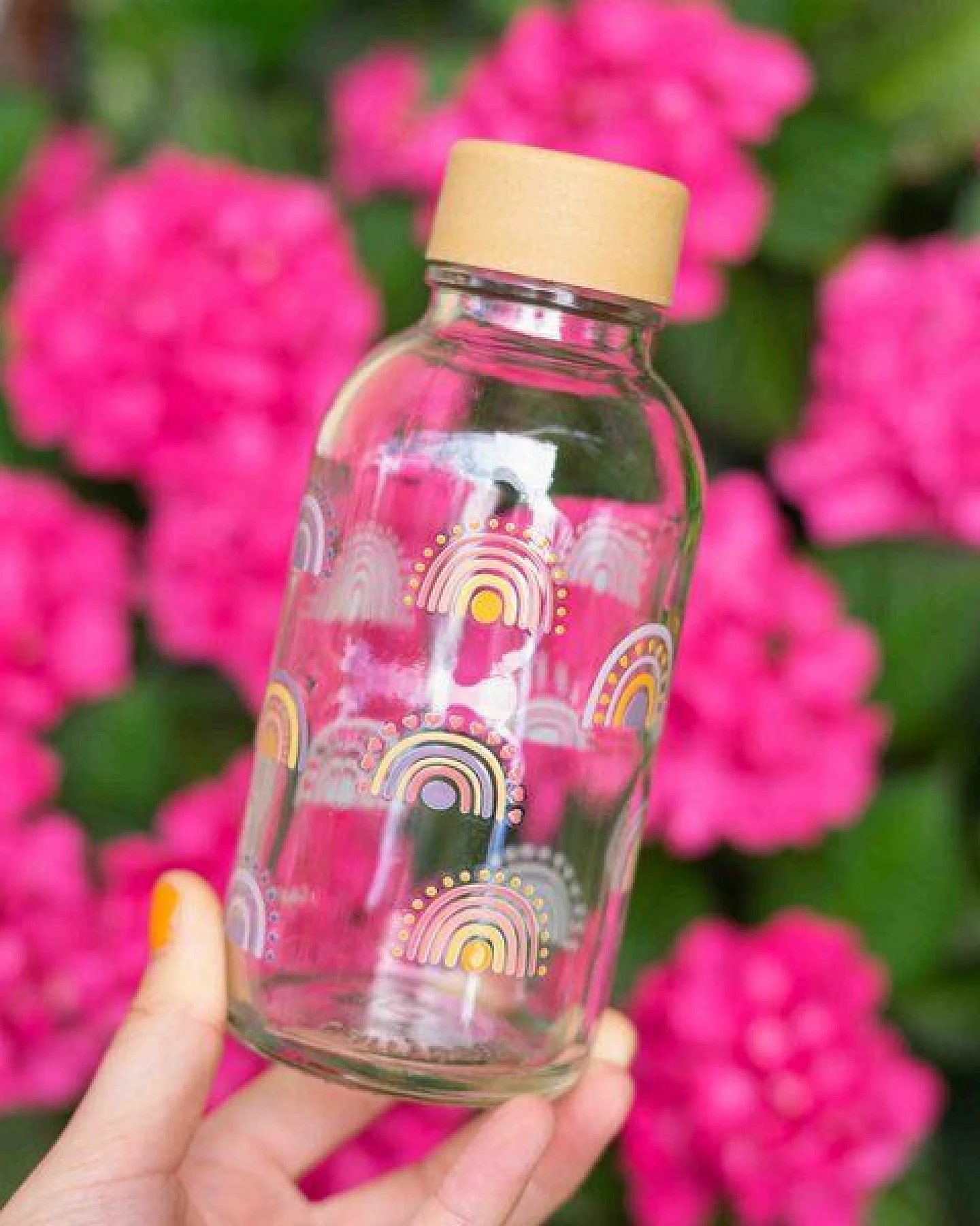 Carry Bottles Glastrinkflasche 0.4l verschiedene Designs – Ansicht 4