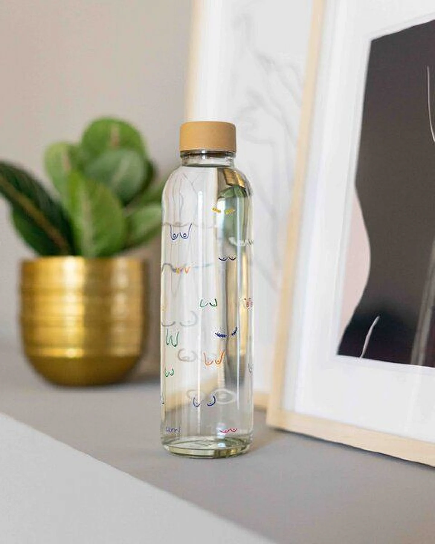 Carry Bottles Glastrinkflasche 0.7l verschiedene Designs – Ansicht 3