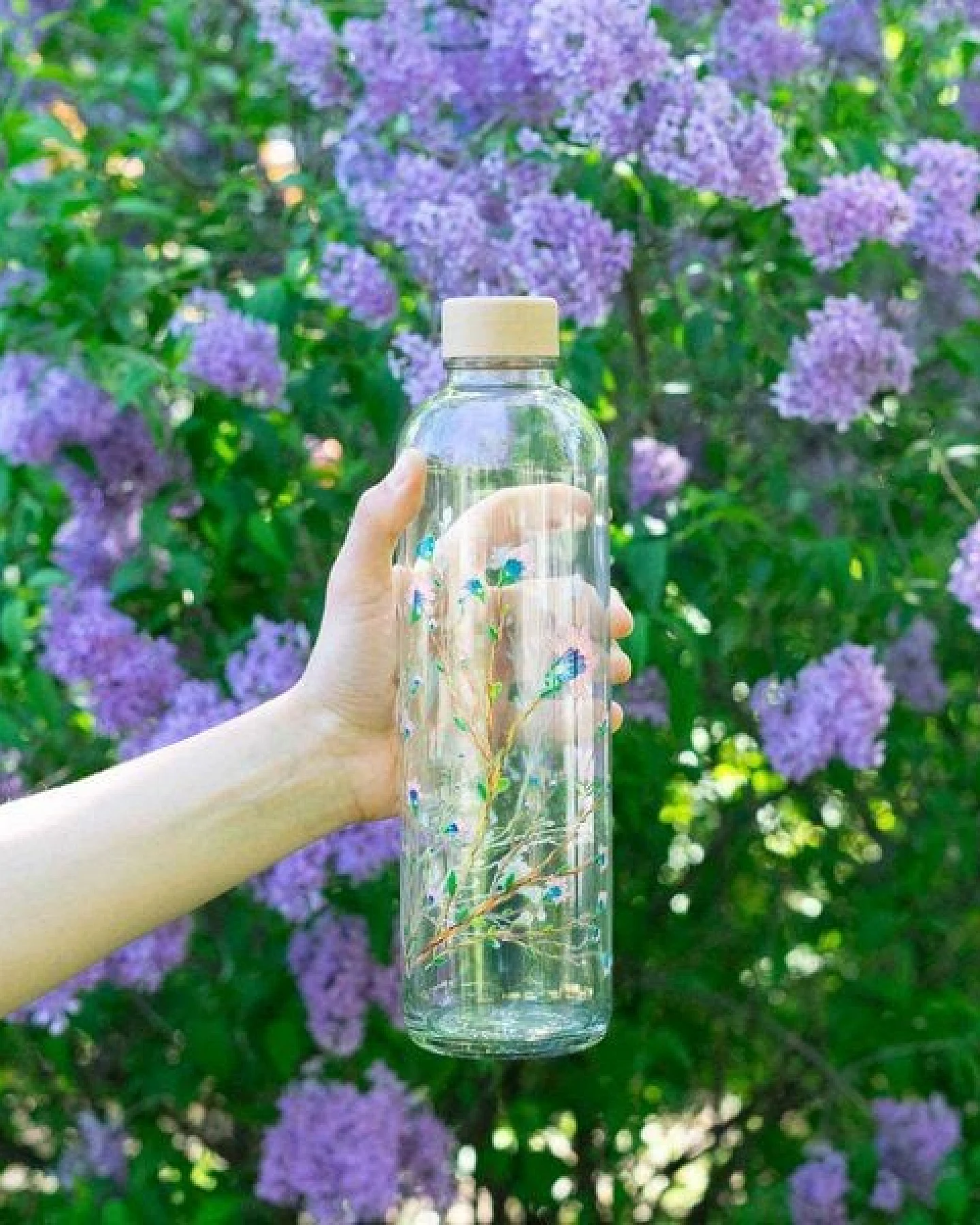 Carry Bottles Glastrinkflasche 1.0l verschiedene Designs – Ansicht 4