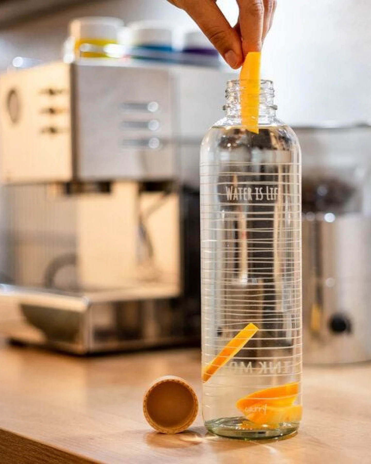 Carry Bottles Glastrinkflasche 1.0l verschiedene Designs – Ansicht 4