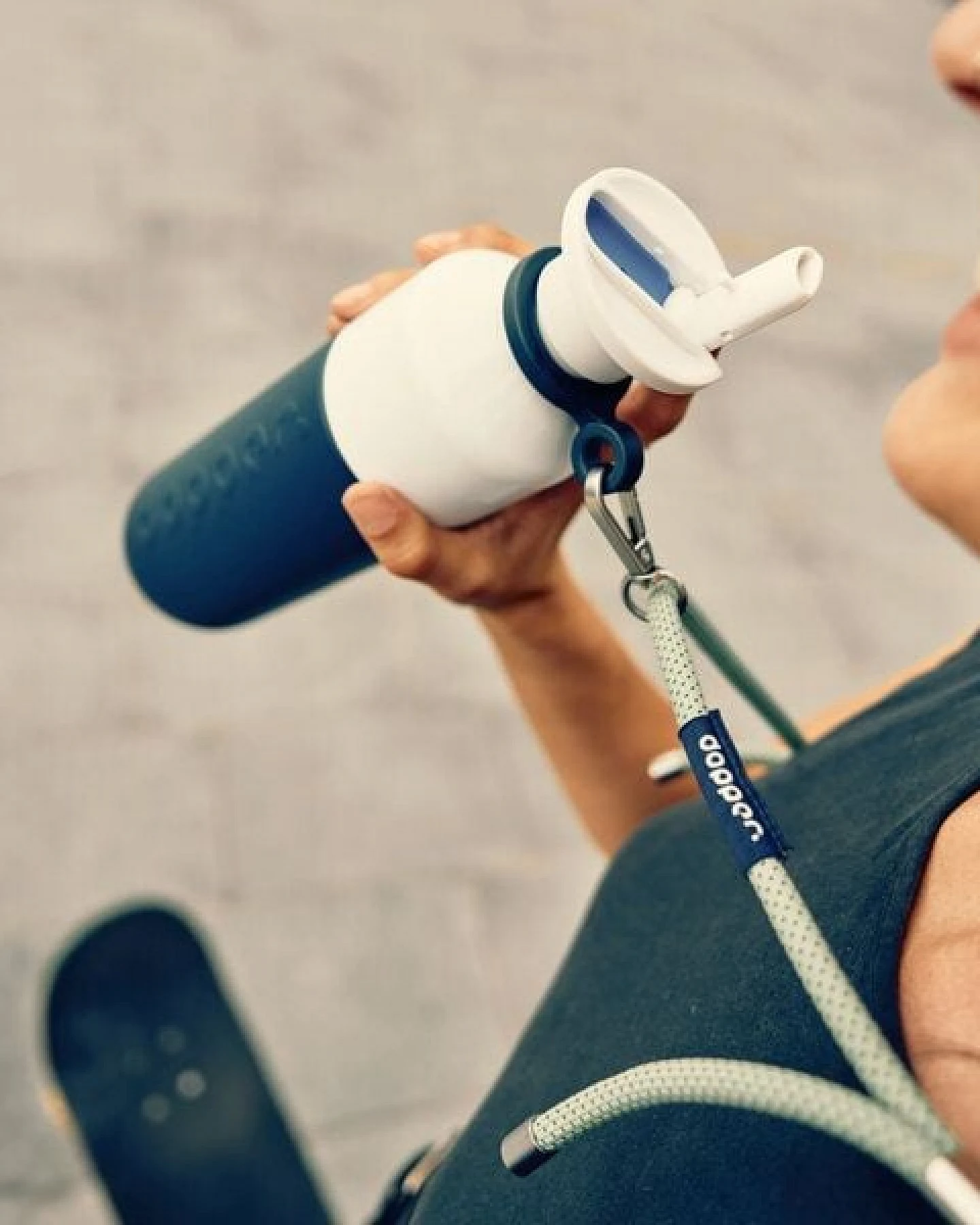 Dopper Flip Straw - Strohhalm Deckel für Dopper Trinkflaschen – Ansicht 4