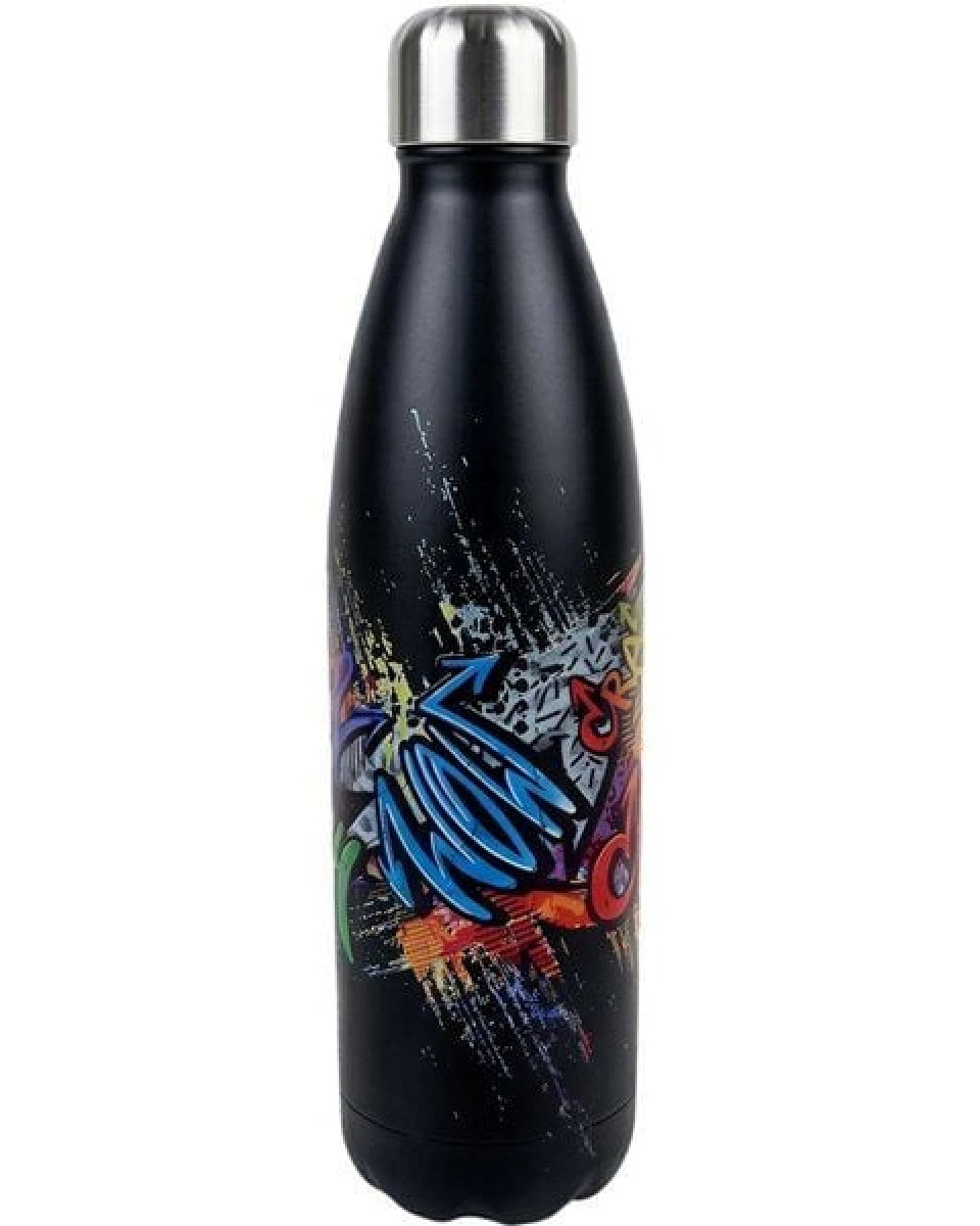 Dora's Dora’s Edelstahl-Thermoflasche "Graffiti" (500ml) – Urban Design – Vakuumisoliert – Ansicht 4
