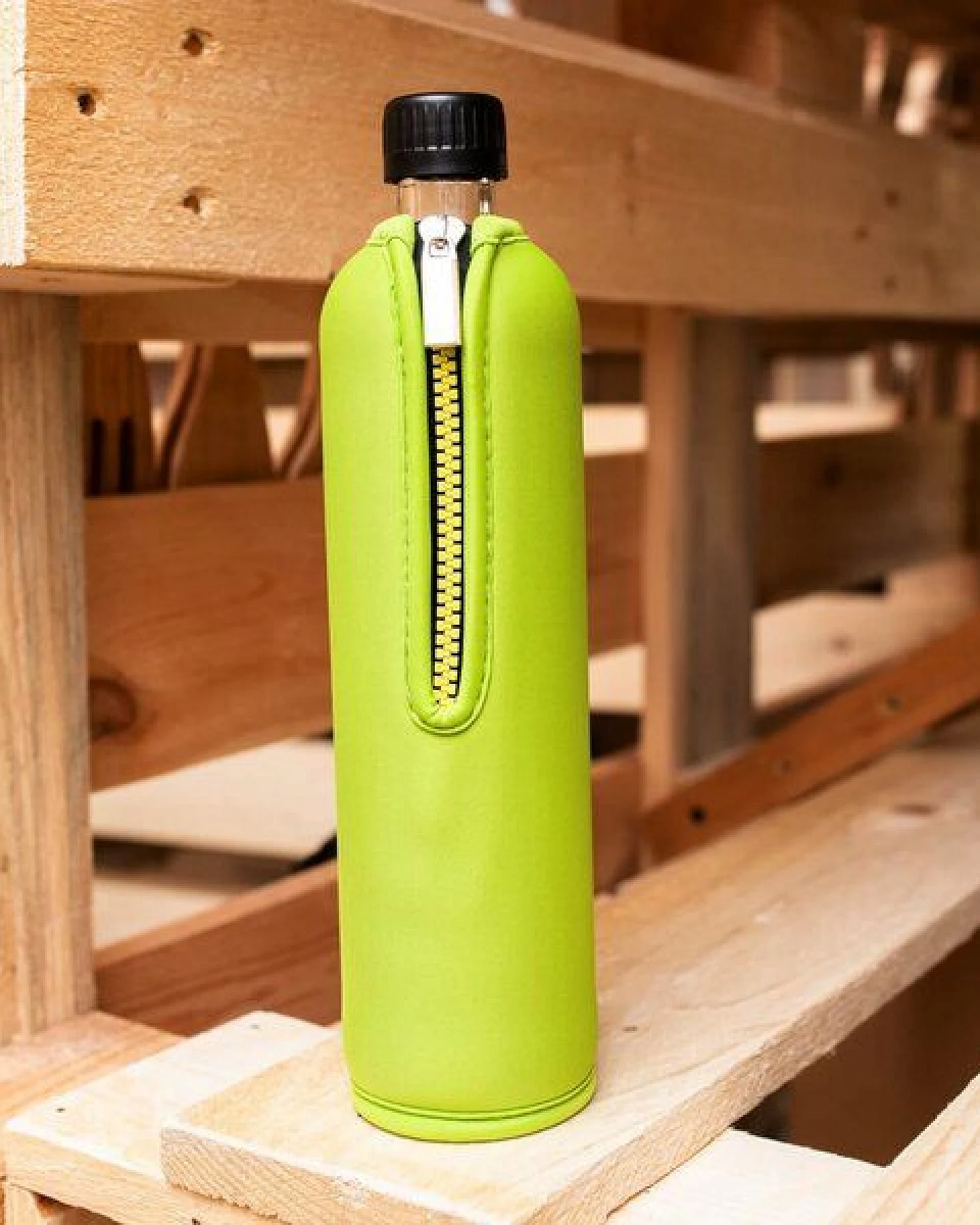Dora's Dora’s Glas-Trinkflasche mit Neoprenbezug (0,5l) – Isoliert & Stylisch – Ansicht 3