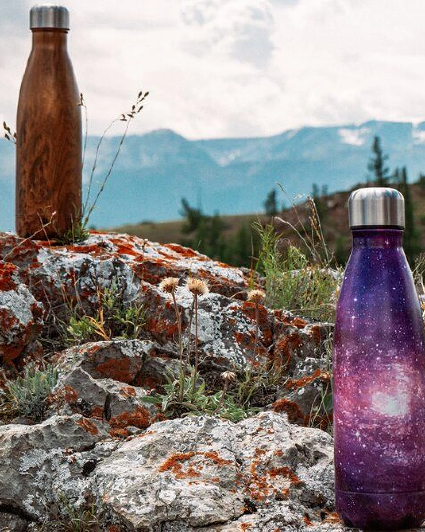 Dora's Dora’s Thermoflasche im Holz-Design (500ml) – Doppelwandig & Isoliert – Auslaufsicher – Ansicht 3