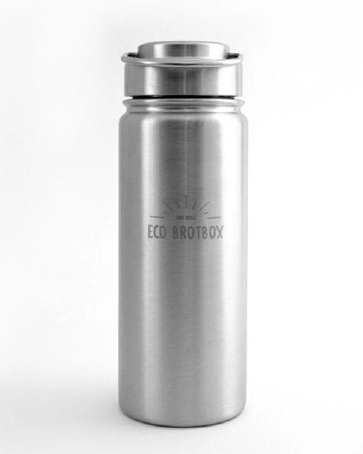 ECO Brotbox Yin Edelstahl Isolierflasche 0,5 Liter