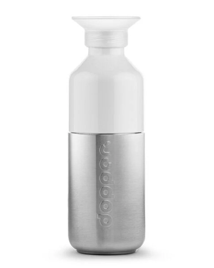 Edelstahl Trinkflasche Dopper Steel 350 ml, 490 ml, 800 ml, 1.1 L