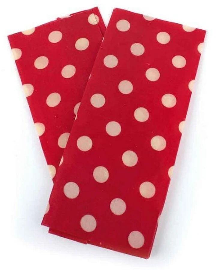 El Puente Bienenwachstücher "Dots", 2er-Set