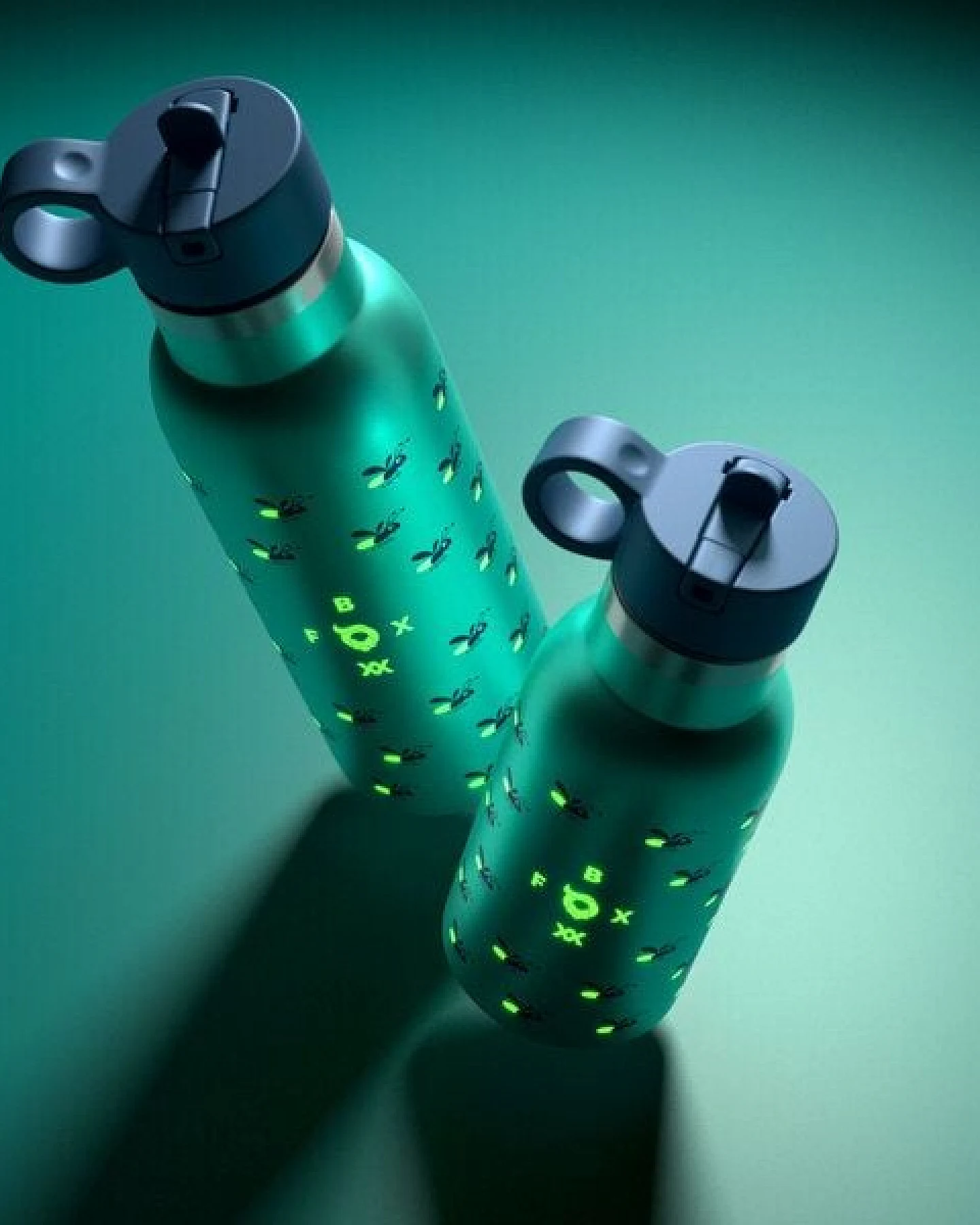 FIREFLY Isolier-Flasche FOXBOXX 350ml/500ml ÖKO leuchtet – Ansicht 4