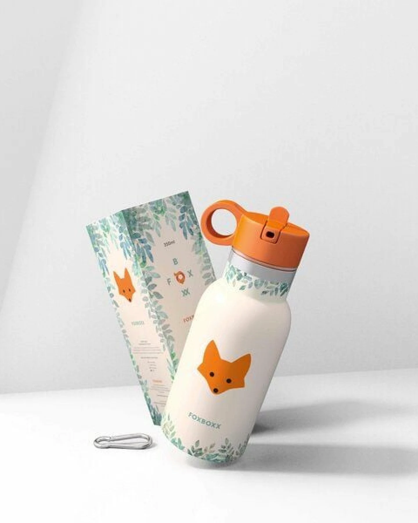 FOXBOXX Schulset,- FOX Special Lunchbox 800/1200ml Edelstahl, SnackBox, Flasche – Ansicht 3