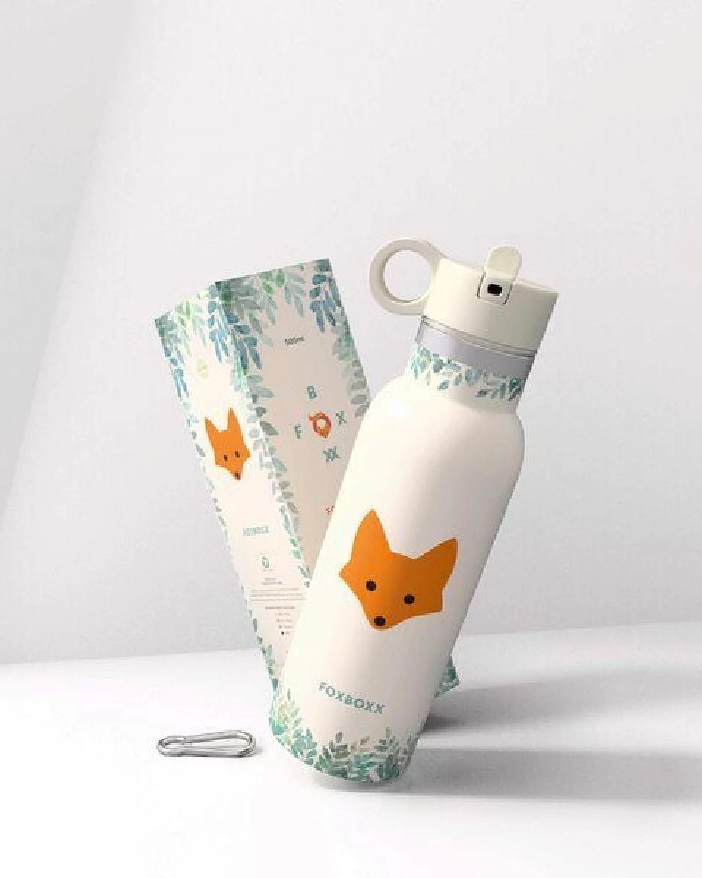 FOXBOXX Schulset,- FOX Special Lunchbox 800/1200ml Edelstahl, SnackBox, Flasche – Ansicht 3