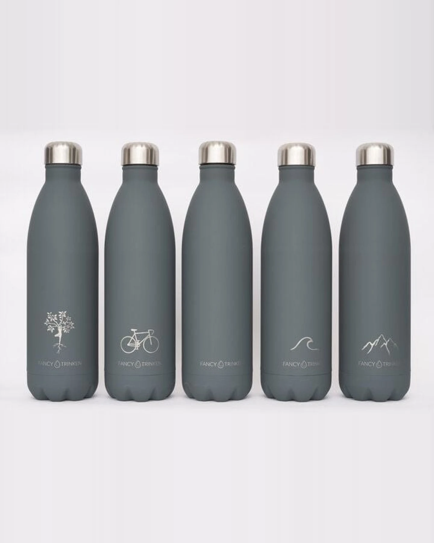 Fancy Trinken Isolierflasche 1 Liter, Trinkflasche aus Edelstahl – Ansicht 3
