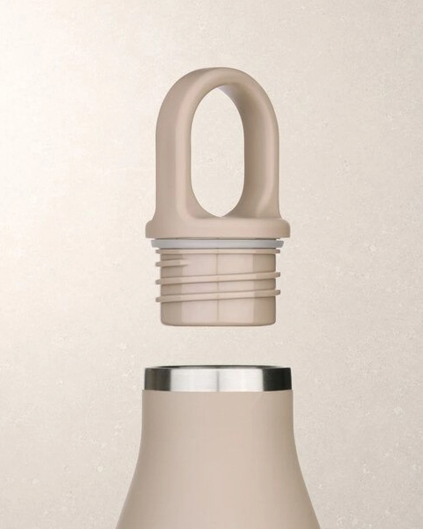 GROENENBERG Trinkflasche Edelstahl – Ansicht 4