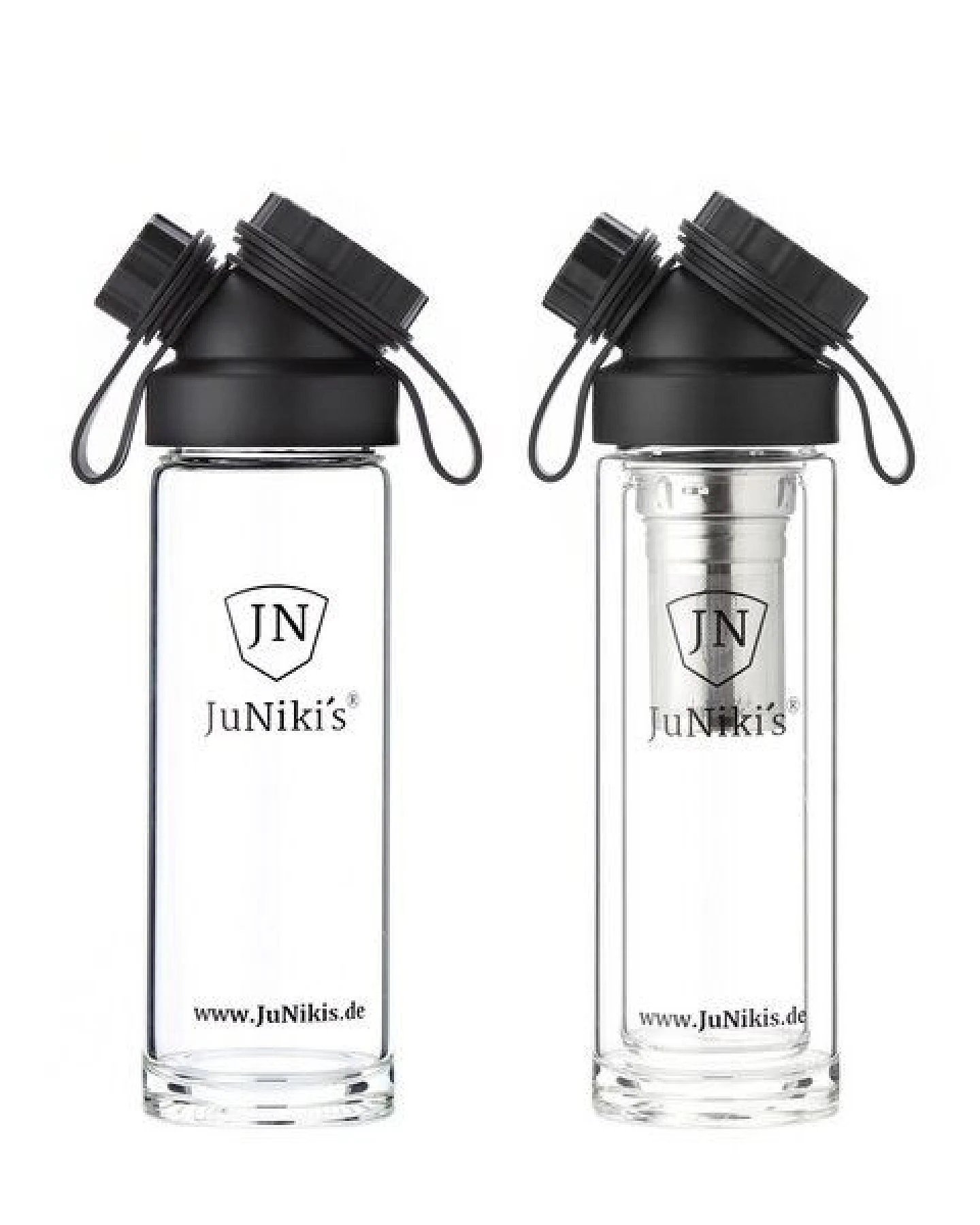 JN JuNiki's Perfekter Schutz für Glasflaschen: JuNiki's Kaffee-/Teewärmer aus Wollfilz grün – Ansicht 2
