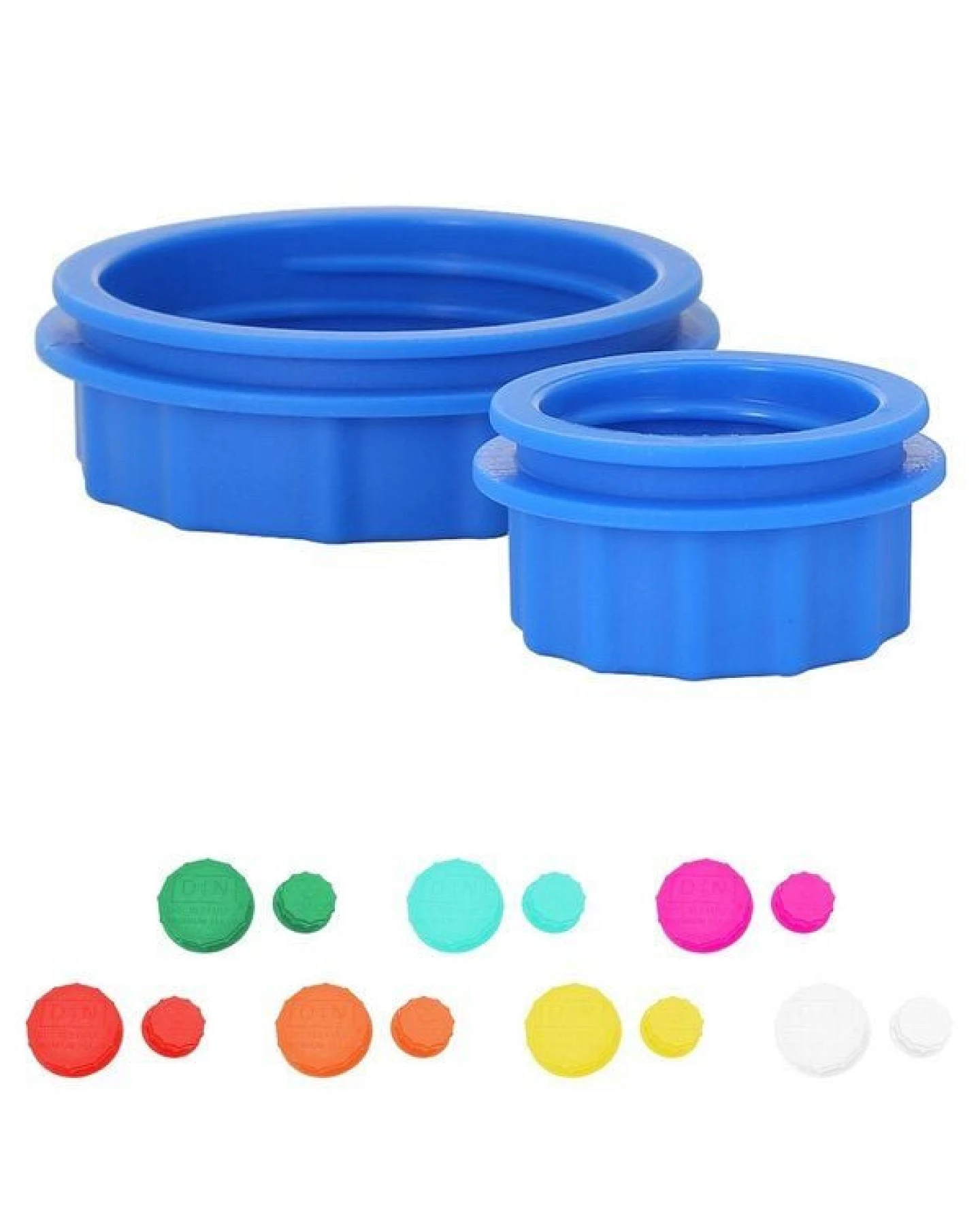 JN JuNiki's Pimp my bottle: JuNiki´s® Zubehör - 2er Set Drehverschlüsse 8 Farben – Ansicht 3