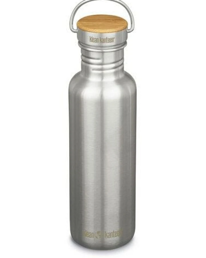 Klean Kanteen Edelstahl Trinkflasche Reflect 532ml / 800ml mit Bamboo Cap