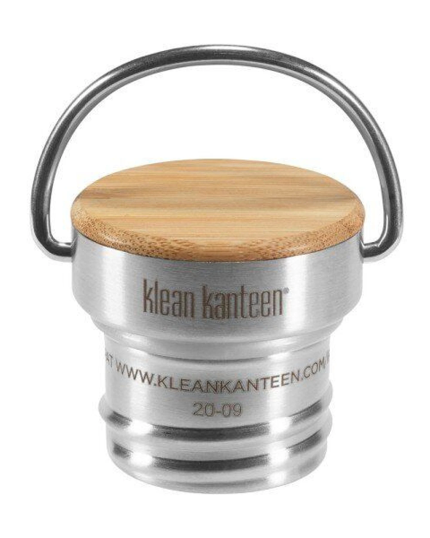 Klean Kanteen Edelstahl Trinkflasche Reflect 532ml / 800ml mit Bamboo Cap – Ansicht 3