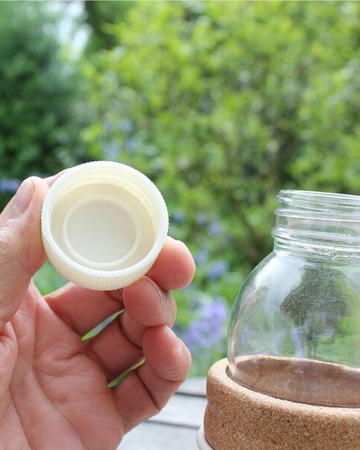 Nature´s Design Trinkflasche Pure aus Glas – Ansicht 3