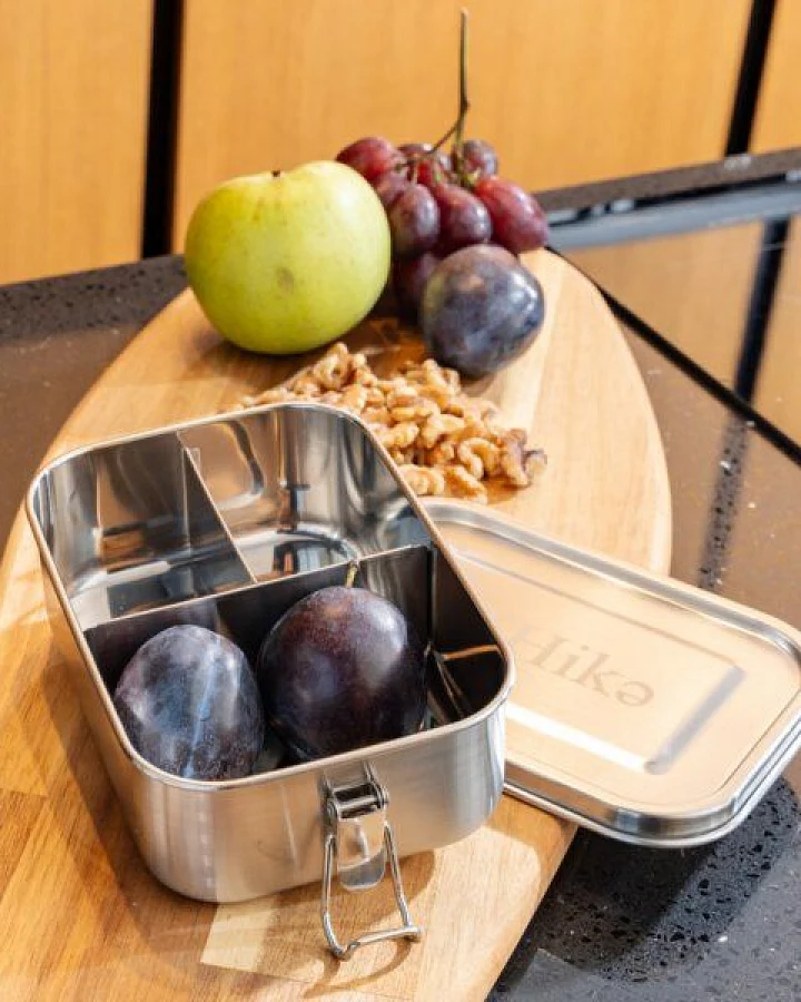 eTHikǝ Bento box: Lunch box with stainless steel compartments