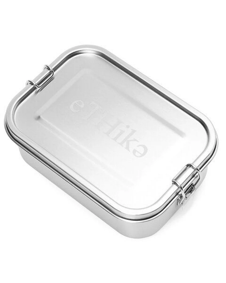 eTHikǝ Nachhaltiges Familien‑Set aus Edelstahl – Servierteller (Koala) + Lunchbox 800 ml (plastikfrei) - Im Set zum Vorteilspreis