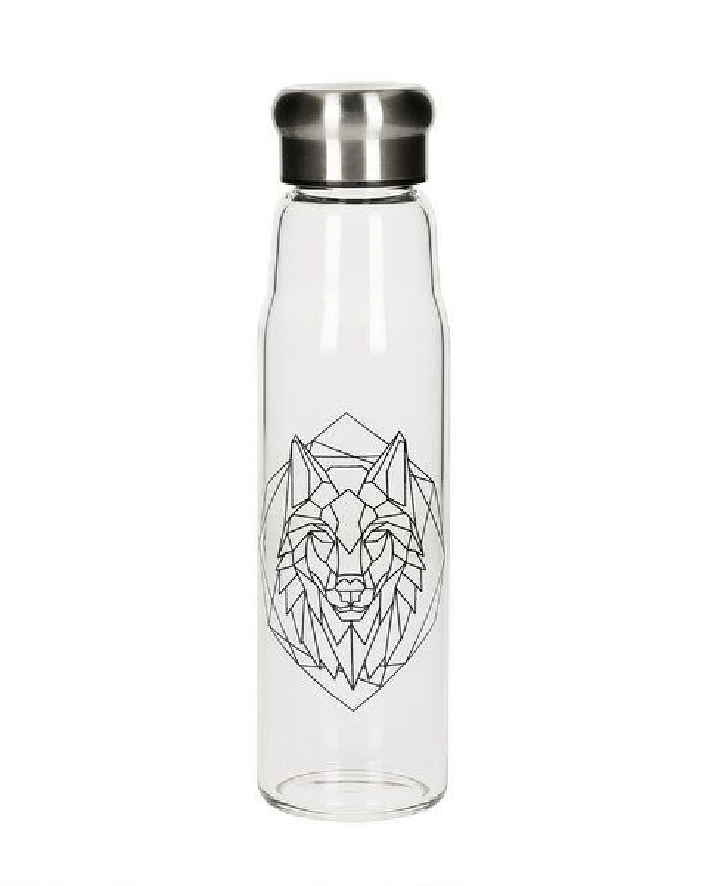 elasto Glasflasche 0,55 Liter Trinkflasche Borosilikatglas mit Neoprentasche – Ansicht 2
