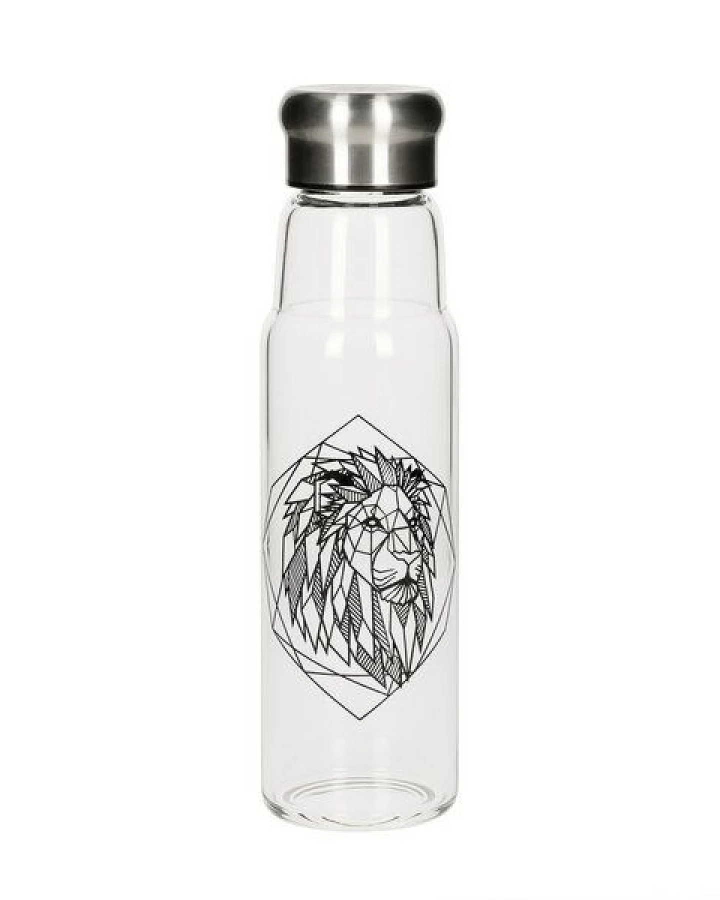 elasto Glasflasche 0,55 Liter Trinkflasche Borosilikatglas mit Neoprentasche – Ansicht 2