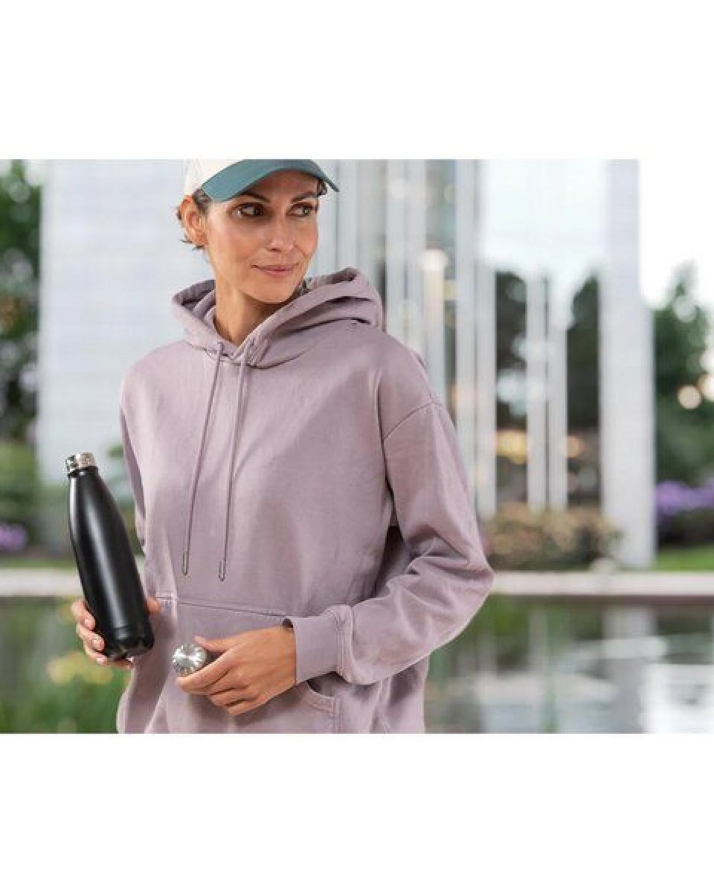 elasto Hochwertige Edelstahlflasche "Colare" - Ideal für daheim & unterwegs – Ansicht 3