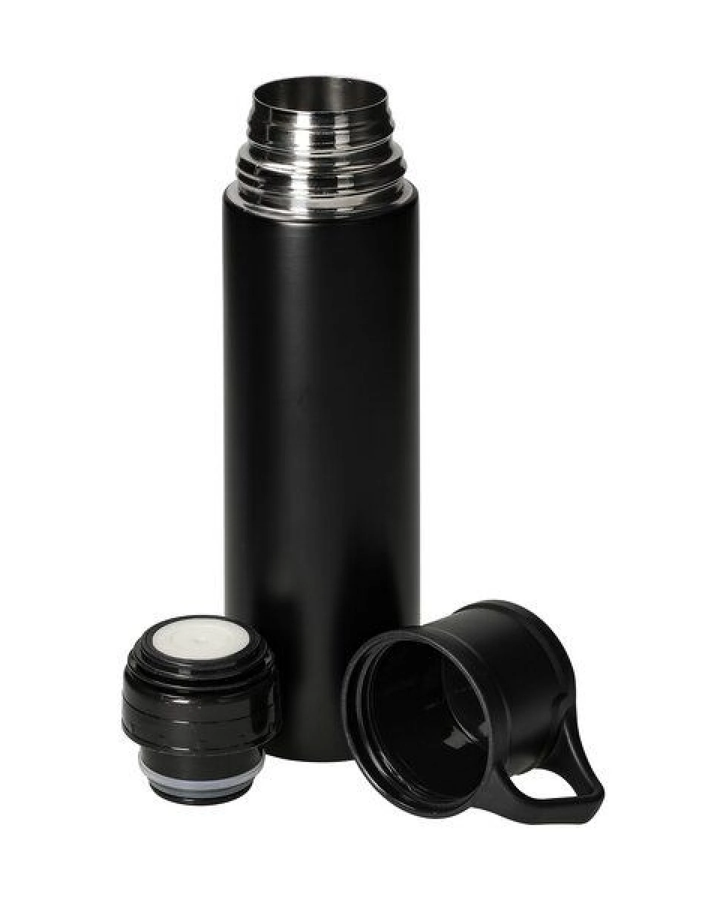 elasto Vakuumflasche "Kibo" hochwertiger Edelstahl mit Push-To-Open-Funktion – Ansicht 4
