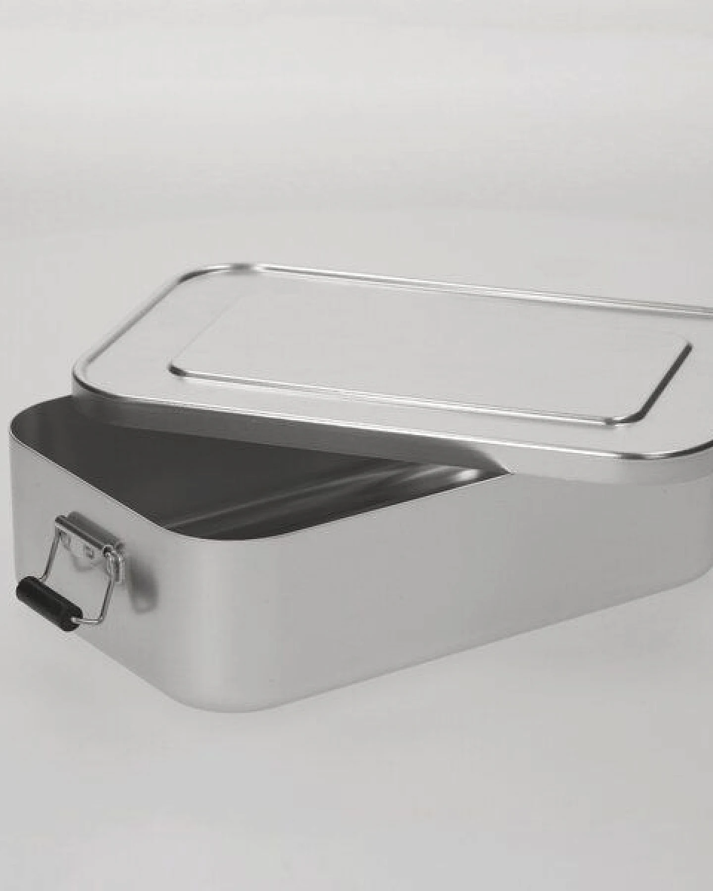 elasto Vorratsdose "Aluminium" aus Metall - Brotdose Vesperdose – Ansicht 3