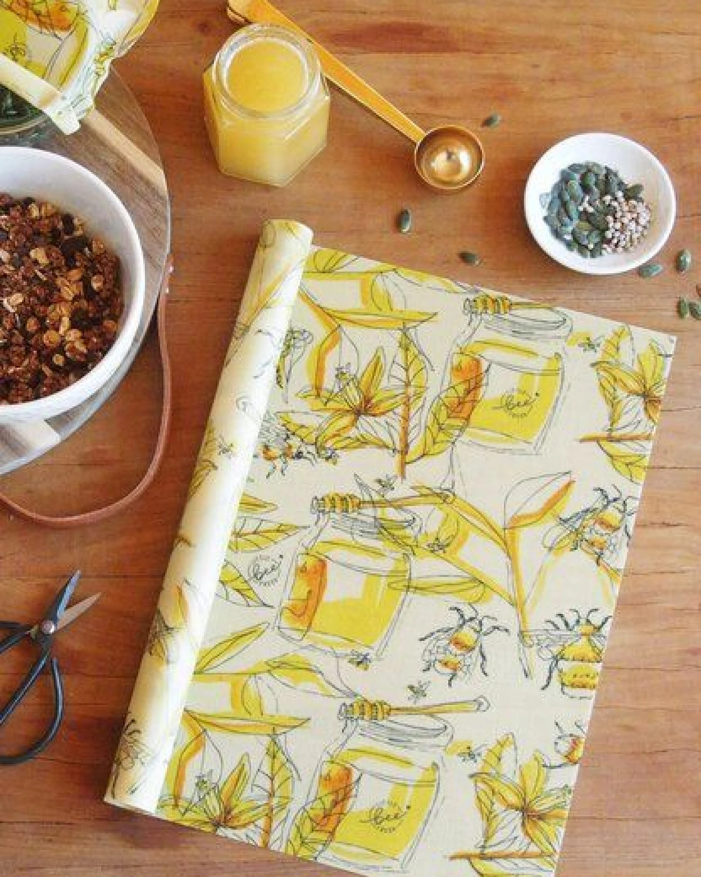 little bee fresh Bio-Bienenwachstuch Rolle – Ansicht 3