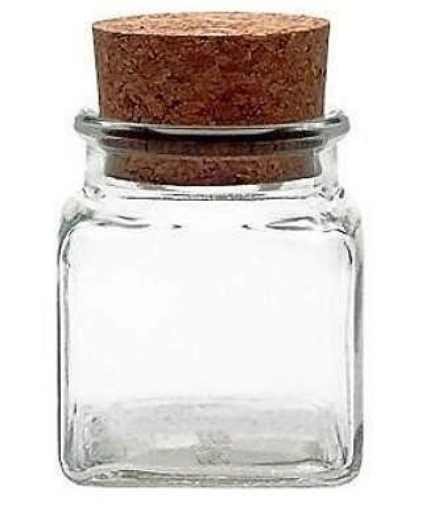 mikken 12 Gewürzgläser eckig 120 ml Korkengläser mit Gewürzetiketten - Gewürzdosen aus Glas – Ansicht 2