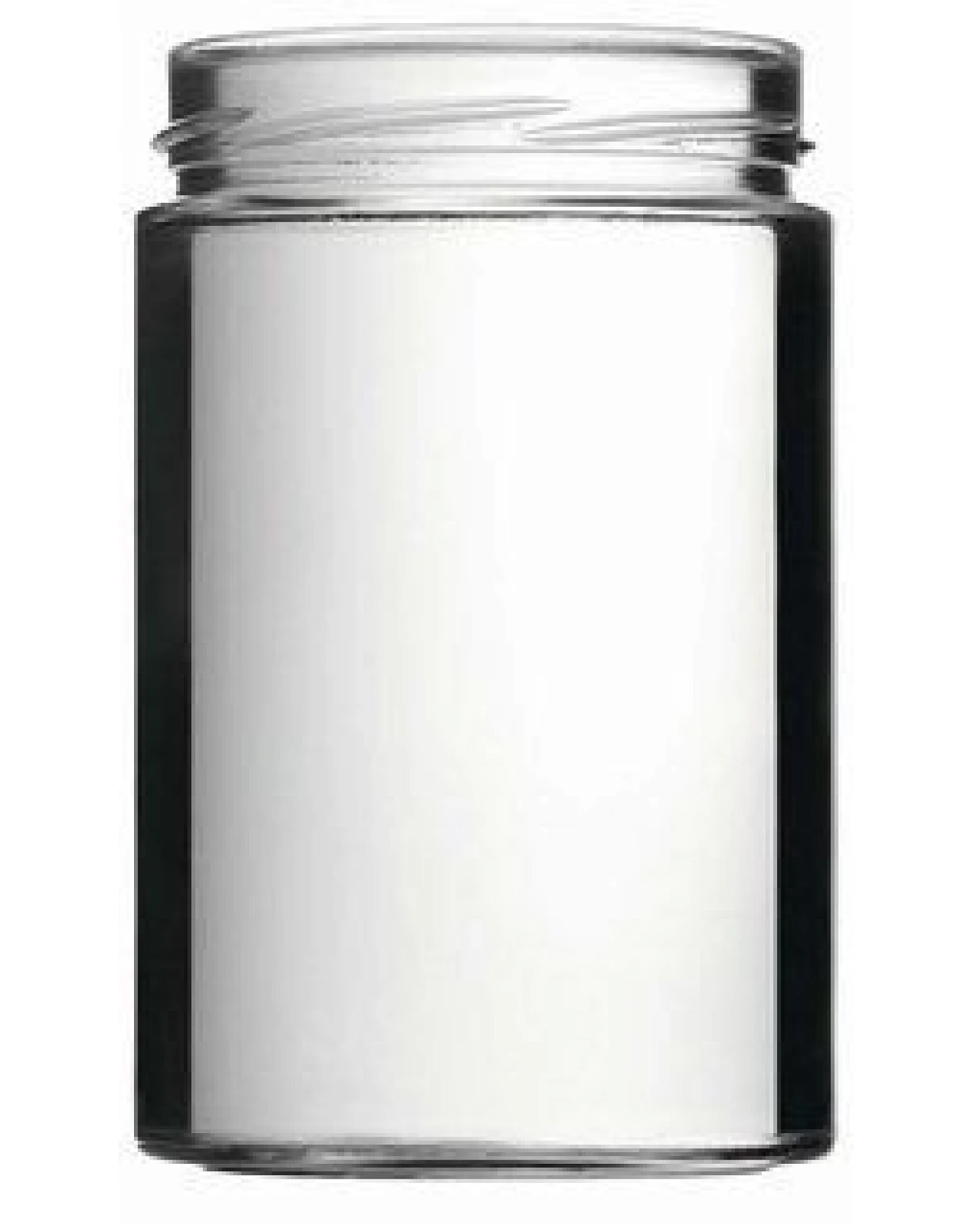 mikken Einmachglas 580 ml mit PVC freiem Schraubverschluss – Ansicht 3