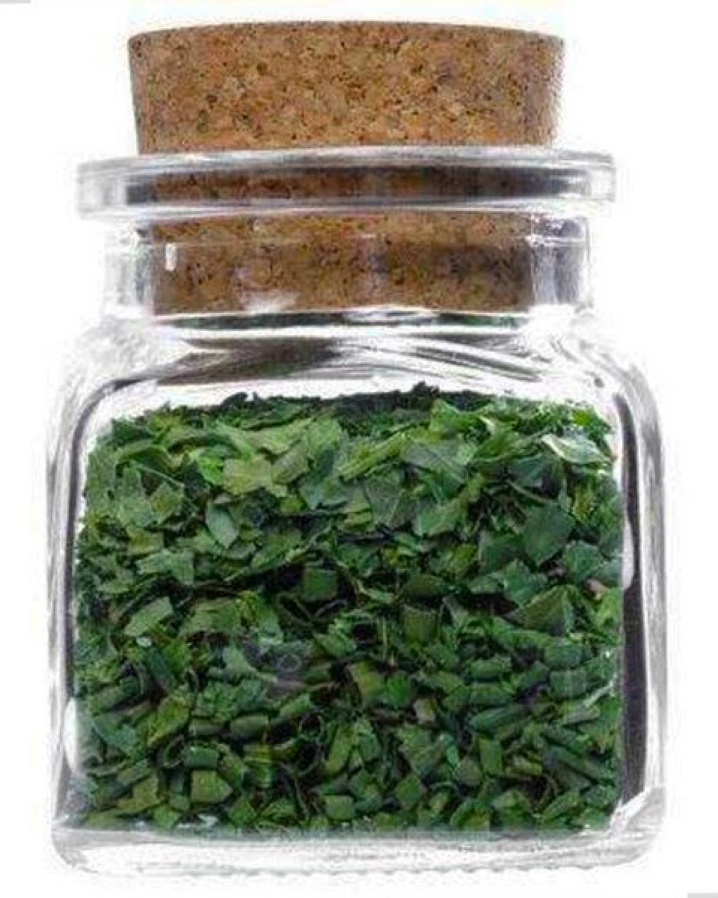 mikken Gewürzglas mit Korken 50 - 200 ml eckig - Korkenglas Gewürzdose Kräuterdose – Ansicht 2