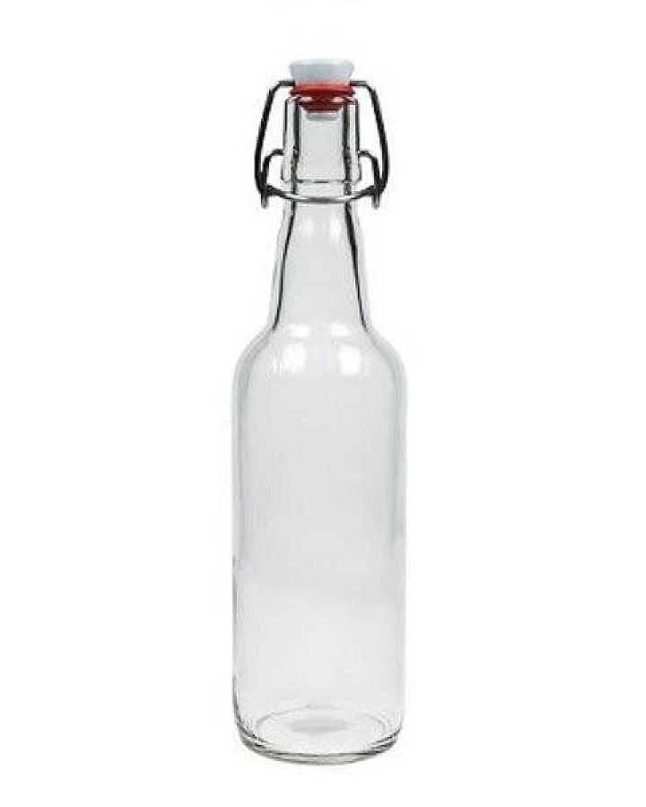 mikken Glasflasche mit Bügelverschluss 500 ml