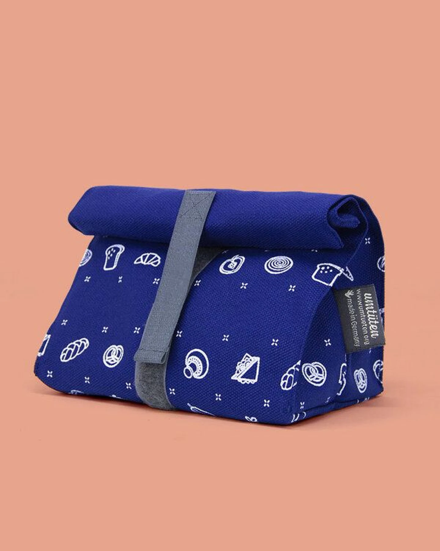 umtüten Beutel Set: Brotbeutel & Snack Beutel / Inlay plastikfrei / hält natürlich frisch / recycelte Bio Baumwolle – Ansicht 2