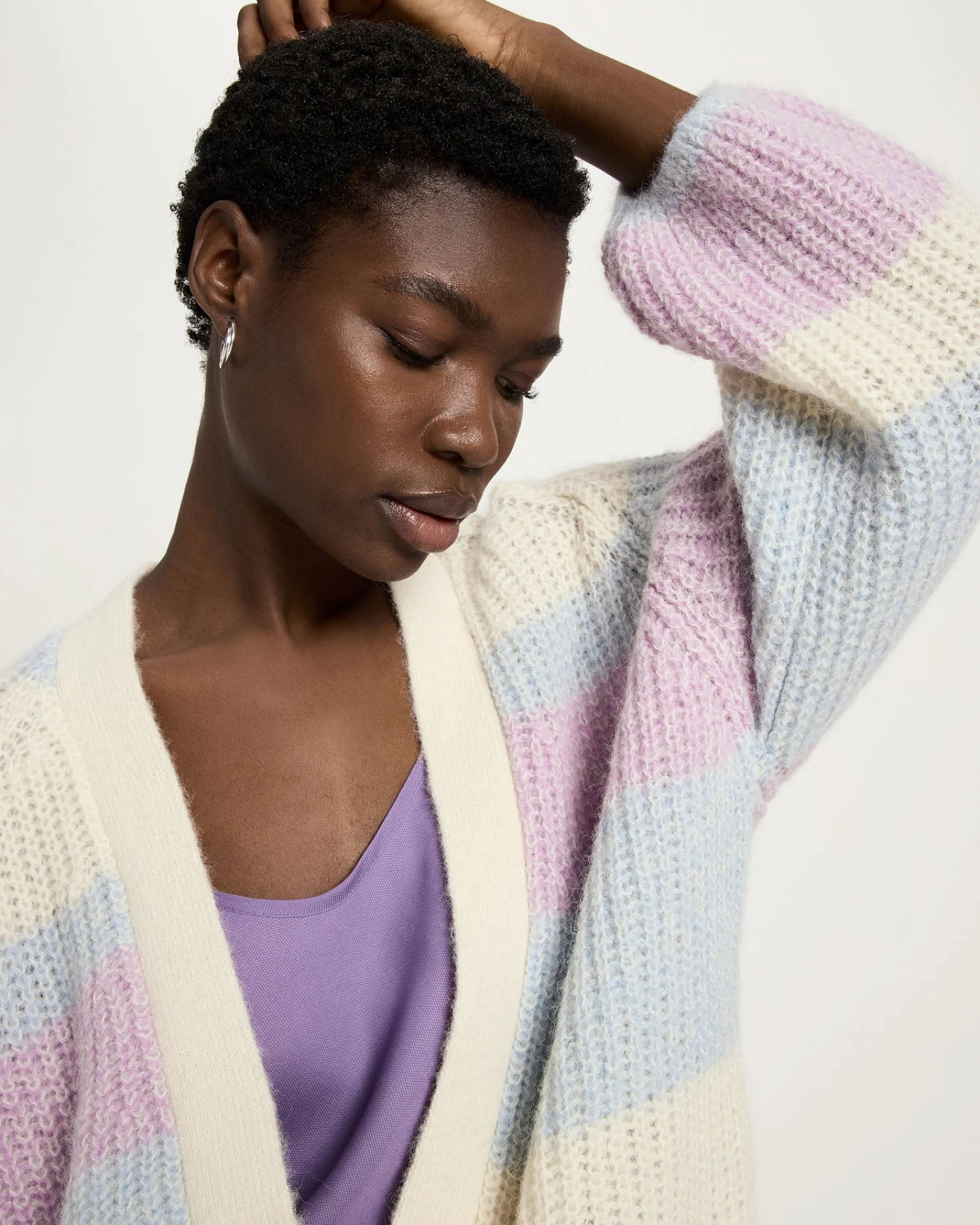Chunky Strickjacke – Ansicht 3