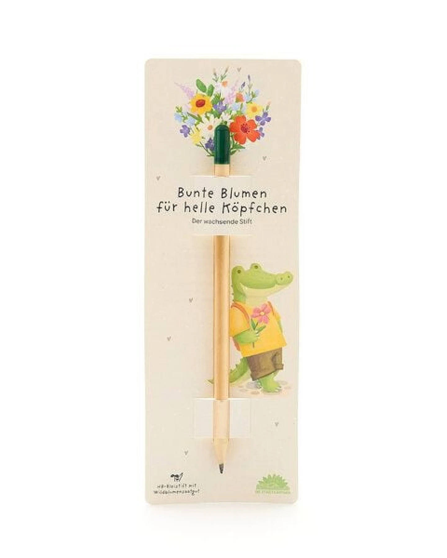 Die Stadtgärtner Bleistift mit Samenkapsel & Wildblumen-Saatgut – Ansicht 4