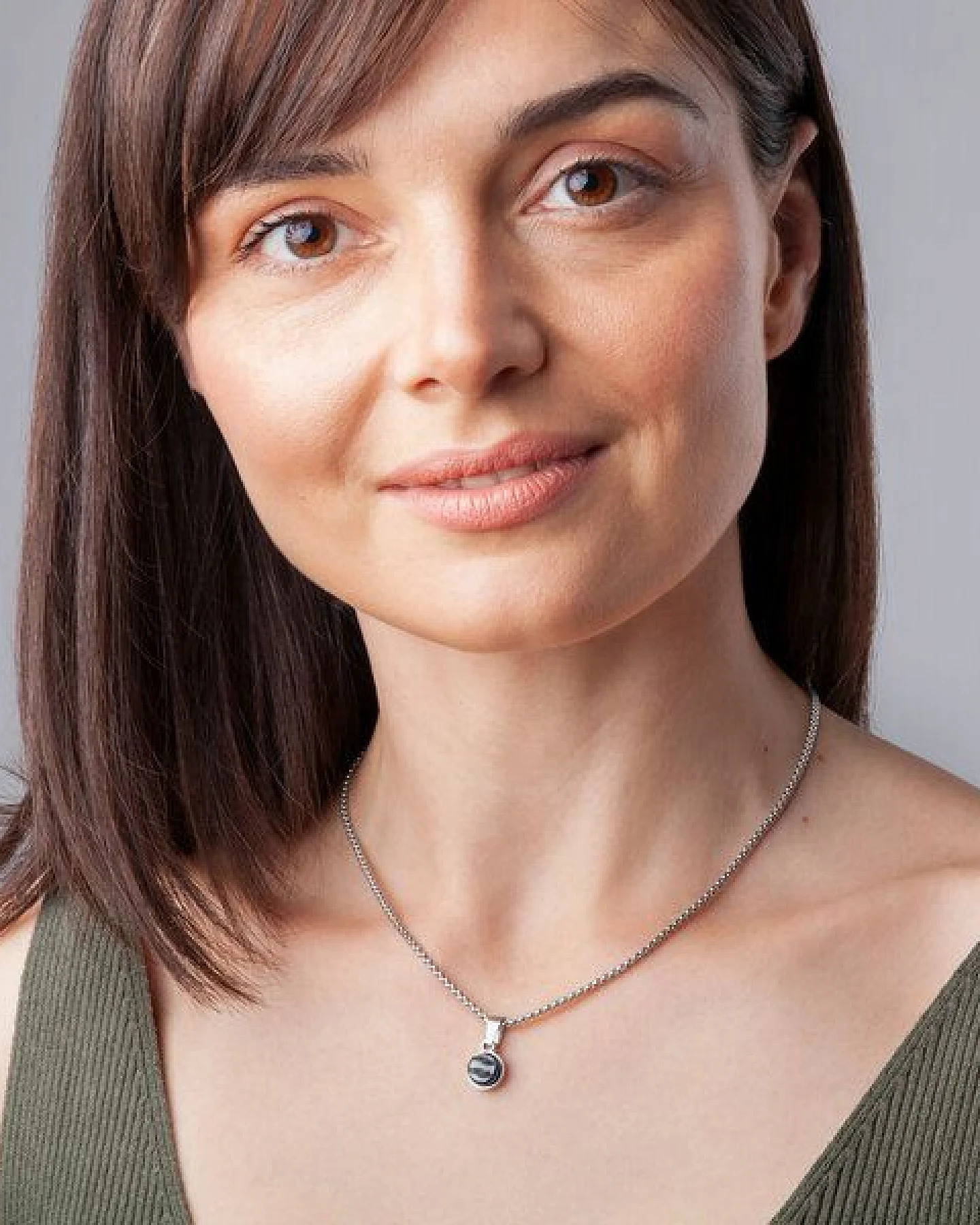 ALEXASCHA Kettenanhänger aus Glas – Ansicht 3