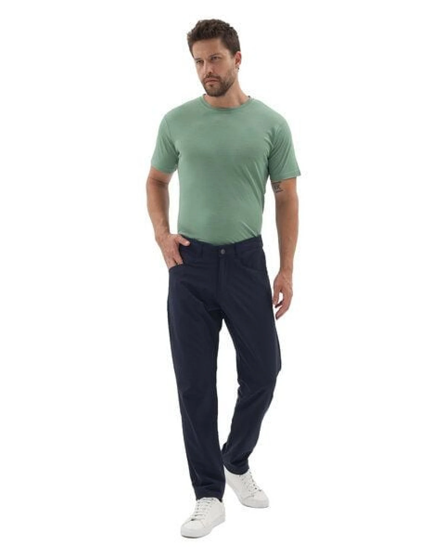 Woolona Traveler Hose – Herren – Merinowolle/recycletes Polyamid – Ansicht 3