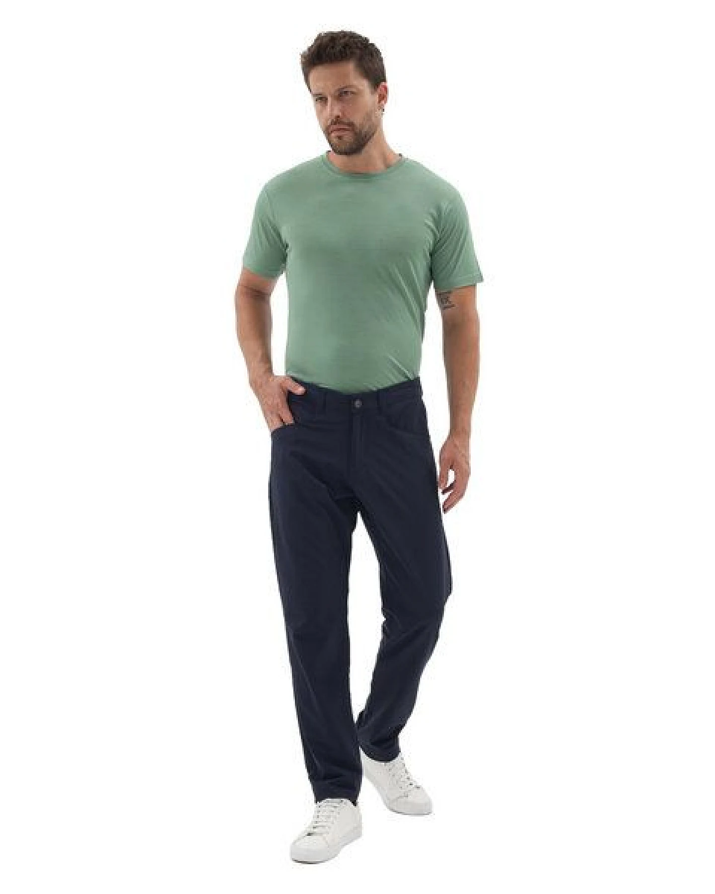 Woolona Traveler Hose – Herren – Merinowolle/recycletes Polyamid – Ansicht 3