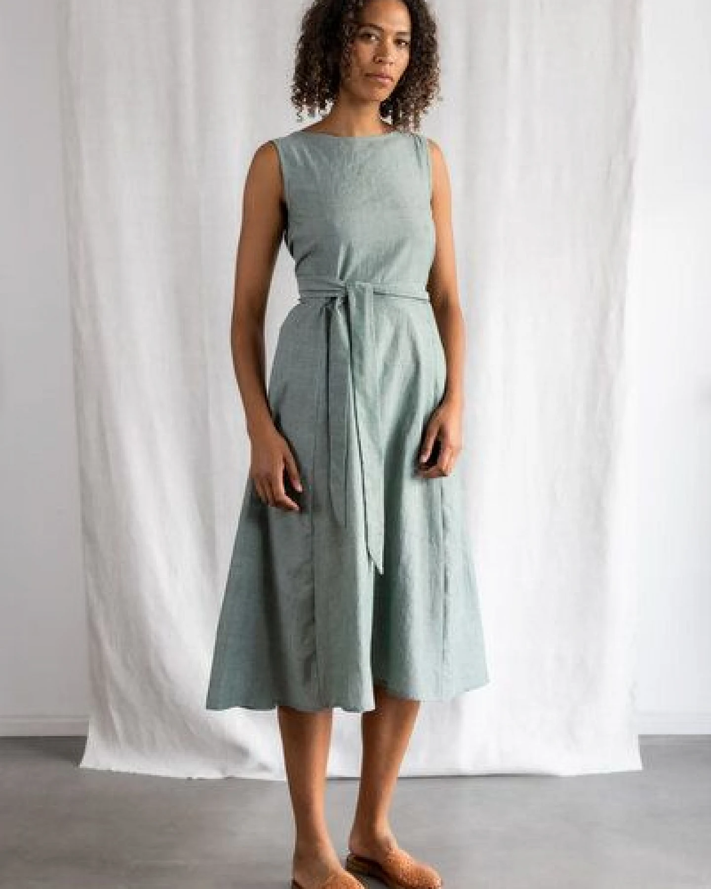 Jyoti - Fair Works Bio-Baumwoll Kleid Karishmi – Ansicht 2