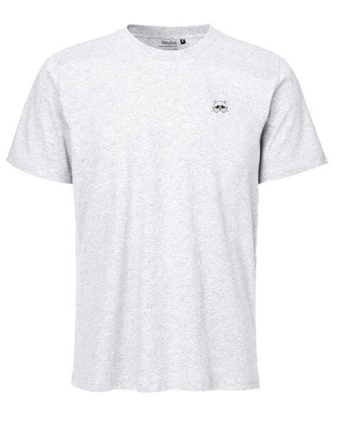 HANDGEDRUCKT "Flauschspion" Unisex T-Shirt aus reiner Baumwolle (kbA) – Ansicht 3