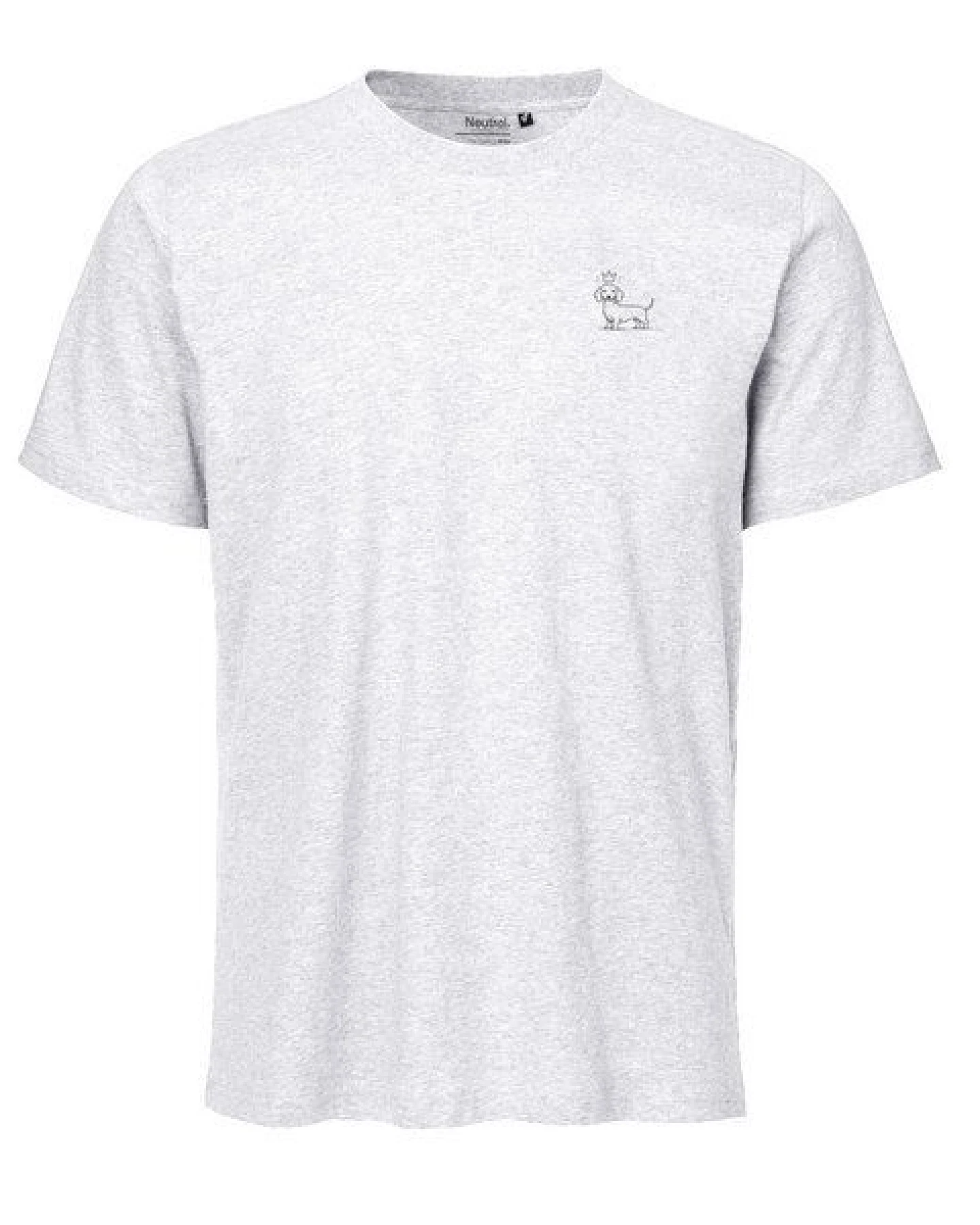 HANDGEDRUCKT "König Wuff" Unisex T-Shirt aus reiner Baumwolle (kbA) – Ansicht 3