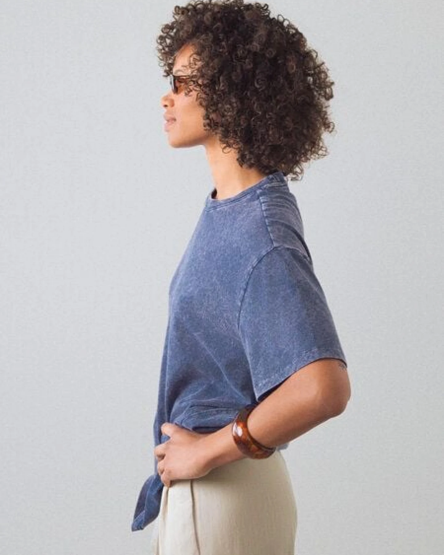 Honest Basics Hipster Shirt aus Bio- und recycelter Baumwolle – Ansicht 4